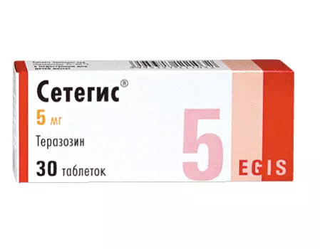 сетегис 5 мг 30 табл
