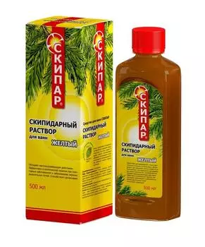 скипар раствор для ванн желтый 500 мл