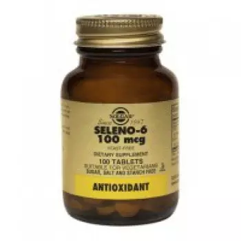 солгар селен 100 мкг 100 табл