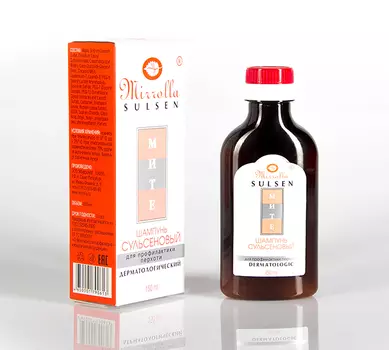 сульсен шампунь мите 1% 150 мл