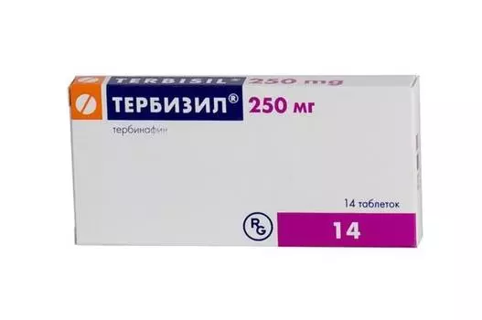 тербизил 250 мг 14 табл