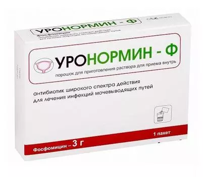 уронормин-ф порошок 3 г N1
