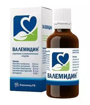 валемидин капли 25 мл