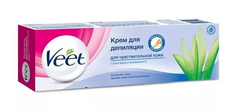 вит крем для депиляции для чувствительной кожи 100 мл