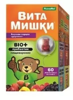 витамишки био плюс 60 пастилки жевательные