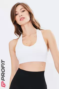Белый топик с поддержкой груди tb.020.40