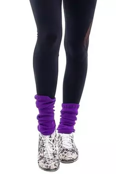 Фиолетовые гетры для фитнеса 35см gp.01.57