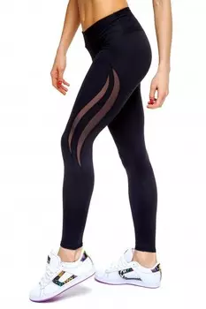 Лосины\леггинсы с сеткой "Огонь" lp.060.01