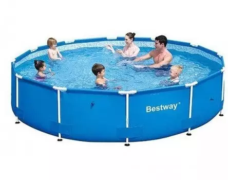 Бассейн каркасный круглый SINGLE POOL MAX 305х100 см, 15327
