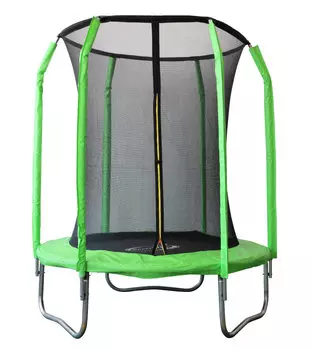Батут с защитной сеткой внутрь, салатовый Sport Elite 1,83м GB30201-6FT (уценка)