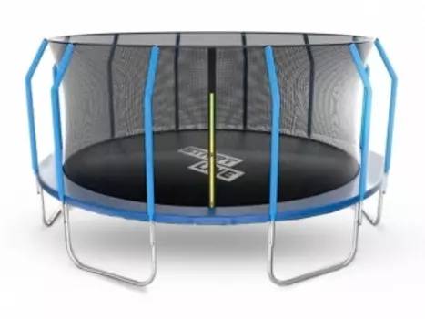 Батут StartLine Fitness 14 футов (427 см) с внутренней сеткой и держателями