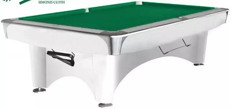 Бильярдный стол для пула Weekend «Dynamic III» 9 ф (белый)