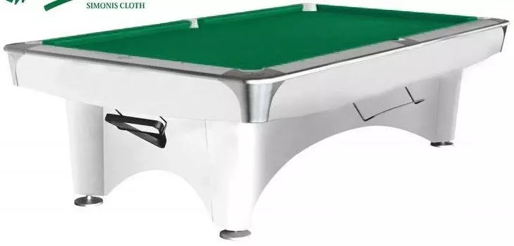 Бильярдный стол для пула Weekend «Dynamic III» 8 ф (белый)