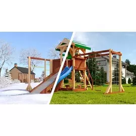 Детская площадка Савушка 4 сезона - 6