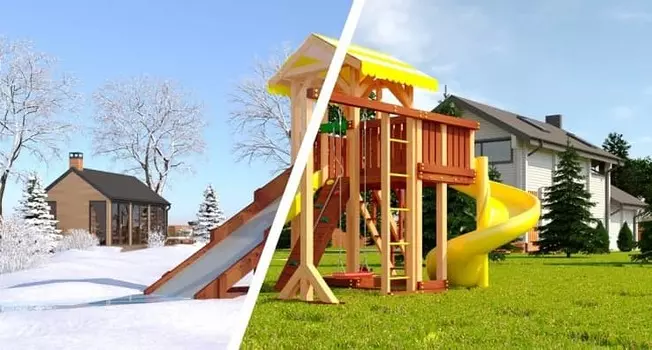 Детская площадка Савушка 4 сезона - 9