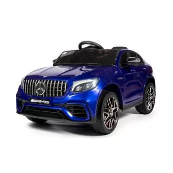 Детский электромобиль Barty Mercedes-Benz AMG GLC63 Coupe S (белый, красный глянец, синий глянец, черный глянец)