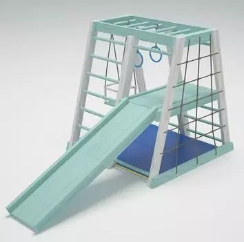 Домашний спортивный комплекс Савушка Кроха - 3 Blue