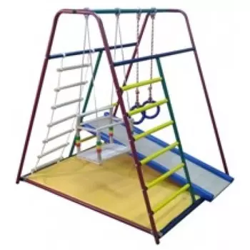 ДСК Вертикаль "Весёлый малыш" MiNi Горка с мягкими бортиками