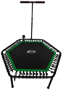 Фитнес -батут SportElite 135см FB-1351 с ручкой и компьютером