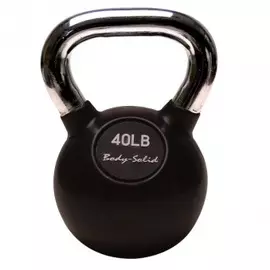 Гиря Body Solid 18,1 кг (40lb) с хромированной ручкой