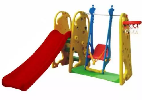 Горка Perfetto Sport PS-036 + качели Кенгуру