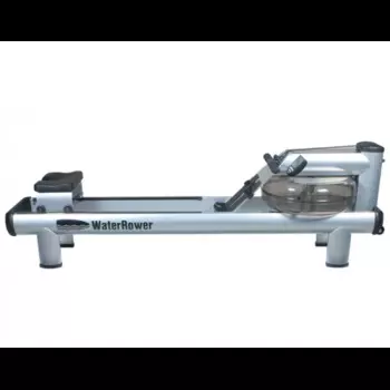 Гребной тренажер WaterRower серии M1 на высоких ножках с дисплеем 510 S4