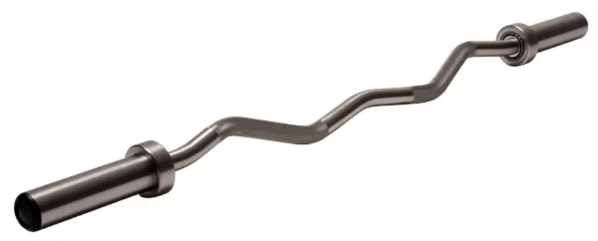 Гриф олимпийский Original FitTools слабоизогнутый 47 с упорным подшипником