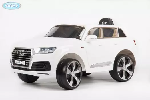 Электромобиль BARTY Audi Q7 Quattro LUX (JJ2188R/2MP) белый