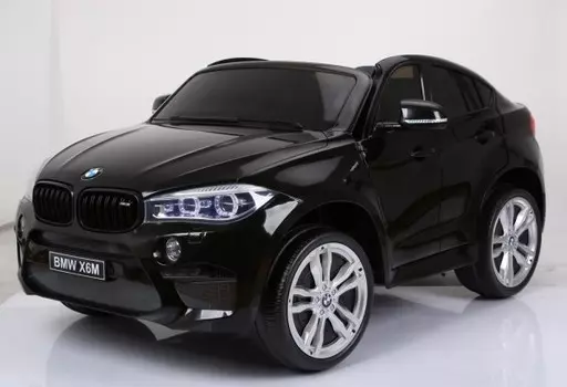 Электромобиль BARTY BMW X6M двухместный черный