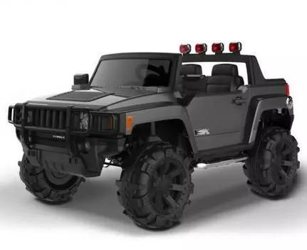 Электромобиль BARTY Hummer Н777МР черный