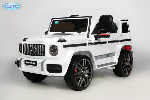 Электромобиль Barty Mercedes-AMG G63 BBH-0003 белый