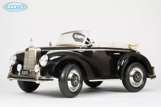 Электромобиль Barty Mercedes-Benz 300S черный