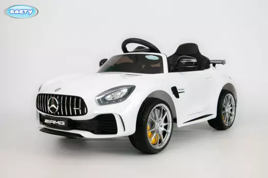 Электромобиль BARTY Mercedes-Benz AMG GT R белый