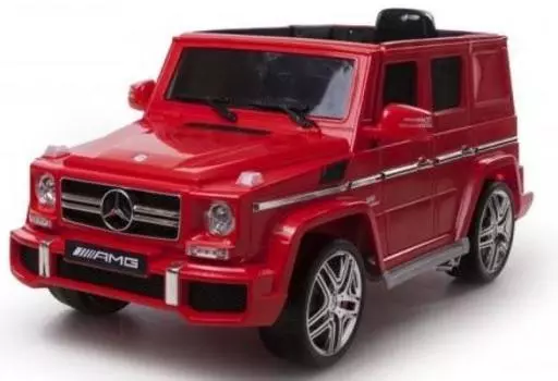 Электромобиль Barty Mercedes-Benz G63 AMG изготовлен по лицензии красный