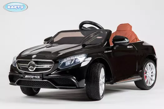 Электромобиль Barty Mercedes-Benz S63 AMG черный