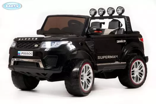 Электромобиль BARTY Range Rover XMX601(Happer) полный привод черный