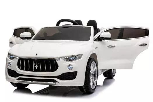 Электромобиль RiverToys А008АА MASERATI LEVANTE WHITE