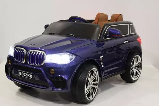 Электромобиль RiverToys BMW E002KX BLUE-GLANEC