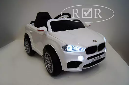Электромобиль RiverToys BMW O006OO White