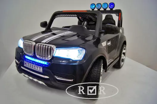 Электромобиль RiverToys BMW T005TT черный