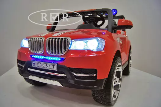 Электромобиль RiverToys BMW T005TT красный