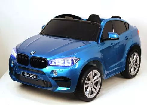 Электромобиль RiverToys BMW-X6-M-JJ2168 Blue