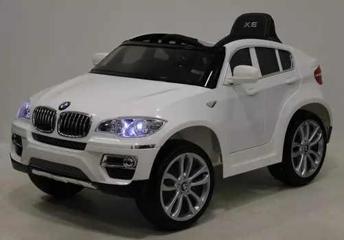 Электромобиль RiverToys BMW-X6 White