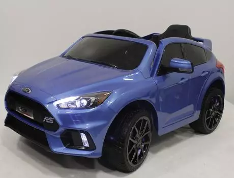Электромобиль RiverToys FORD FOCUS RS DK-F777 BLUE-GLANEC