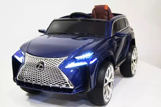 Электромобиль RiverToys Lexus Е111КХ BLUE-GLANEC