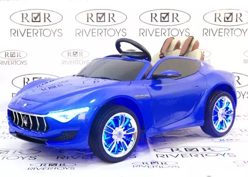 Электромобиль RiverToys Maserati A005AA BLUE