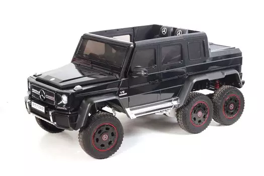 Электромобиль RiverToys Mercedes-Benz G63 AMG 4WD P777PP черный