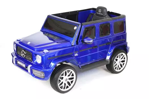 Электромобиль RiverToys Mercedes-Benz G63 T999TT синий глянец