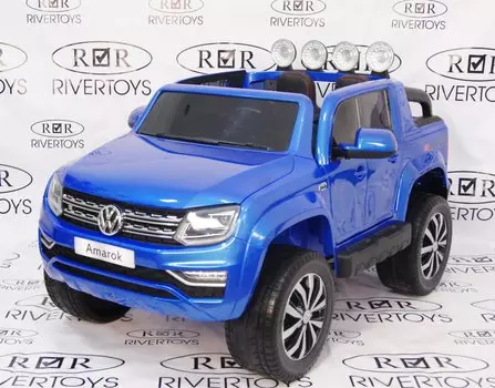 Электромобиль RiverToys Mercedes-Benz GLS63 4WD VOLKSWAGEN-AMAROK-M999MM Blue