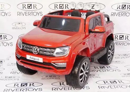 Электромобиль RiverToys Mercedes-Benz GLS63 4WD VOLKSWAGEN-AMAROK-M999MM Cherry